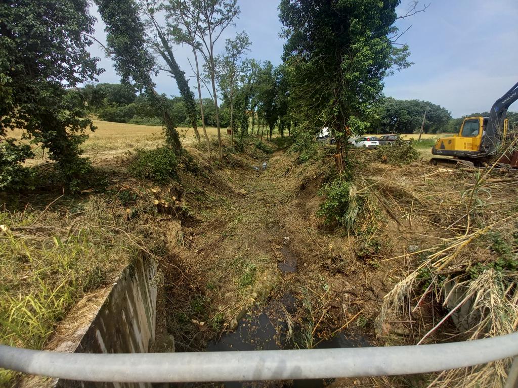  - Fosso Maggiore tratto a valle ponte Via Montelino loc. Signoria Bettona