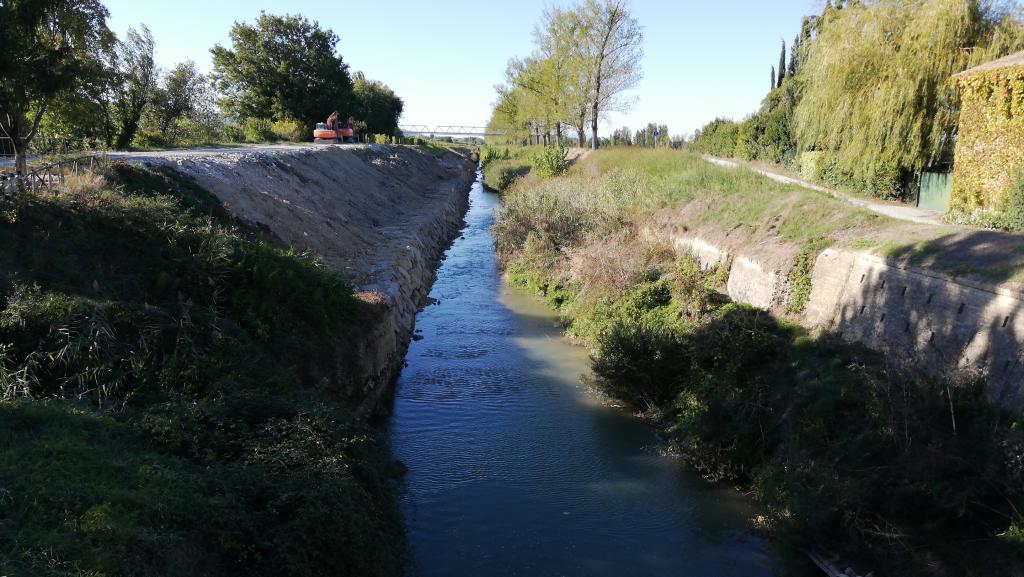  - Realizzazione scogliera in sinistra idraulica (da Ponte Ruscitolo)